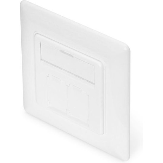 DIGITUS Empty box with front panel for 2x Keystone modules DN-93831