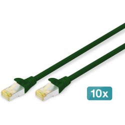 DIGITUS patch cable - 50 cm - green