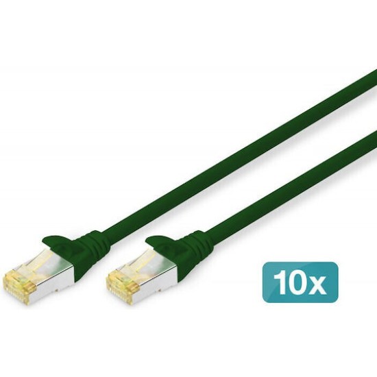 DIGITUS patch cable - 50 cm - green