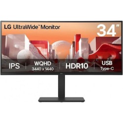 LG LED monitor UltraWide 34BA75QE-B - 86.4 cm (34
