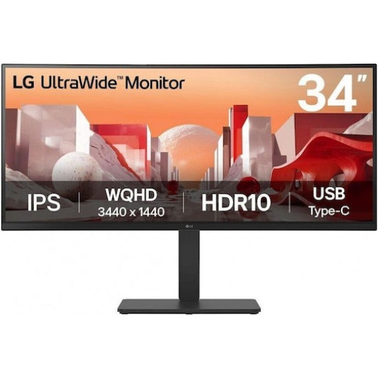 LG LED monitor UltraWide 34BA75QE-B - 86.4 cm (34