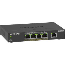 NETGEAR 300 Series GS305P - Version 3 - switch - SOHO - 5 ports - unmanaged