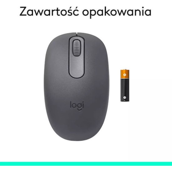 Logitech M196 - mouse - Bluetooth - graphite
