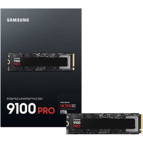Samsung 9100 PRO MZ-VAP1T0 - SSD - 1 TB - PCI Express 5.0 x4 (NVMe)