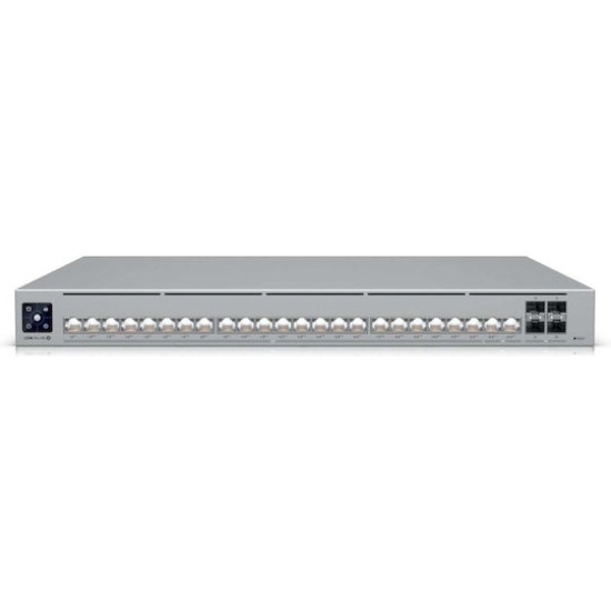 Ubiquiti UniFi Switch USW-Pro-HD-24-PoE - 24 Ports - 22x GE (10/100/1000/2.5G) - 2x GE (100/1000/2.5G/5G/10G) - 4x SFP+ - 24x PoE++