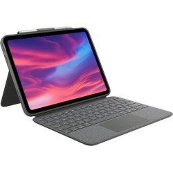 Logitech Combo Touch Keyboard Dock for Apple iPad 10 (10th generation/2022) - DE Layout - Oxford Grey