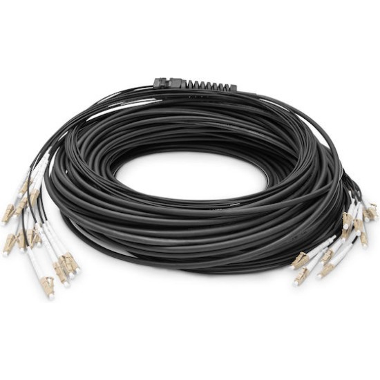 Cable Digitus LWL BO OM4 12F LC/UPC 30m black