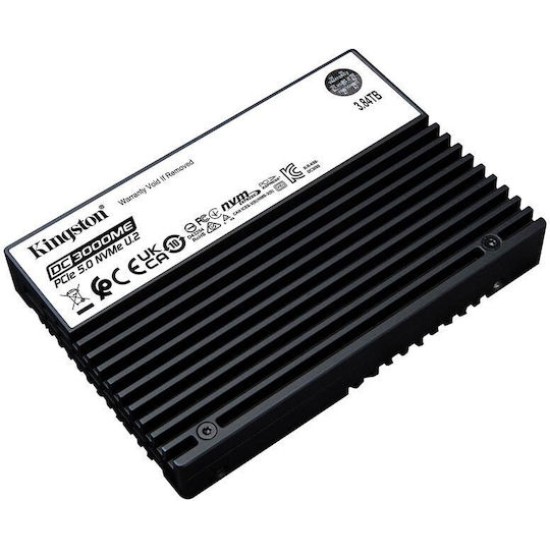 Kingston SSD DC3000ME - 3.84 TB - U.2 - PCIe 5.0 x4 NVMe