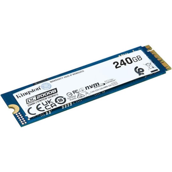 Kingston Data Center DC2000B - SSD - Enterprise - 240 GB - PCIe 4.0 x4 (NVMe)