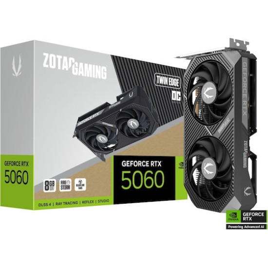 ZOTAC GAMING GeForce RTX 5060 Twin Edge OC - graphics card - GeForce RTX 5060 - 8 GB