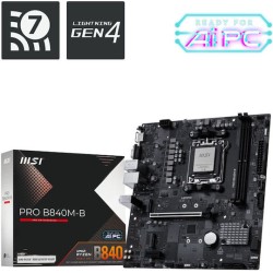 MSI Mainboard PRO B840M-B - Micro ATX - Socket AM5 - AMD B840