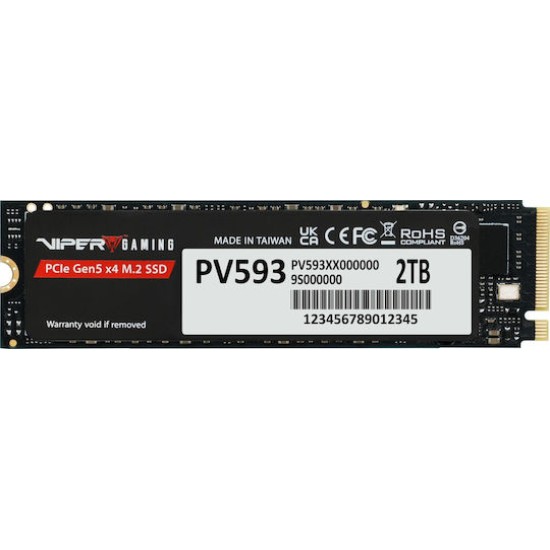 Patriot Viper Gaming PV593 - SSD - 2 TB - PCI Express 5.0 x4 (NVMe)