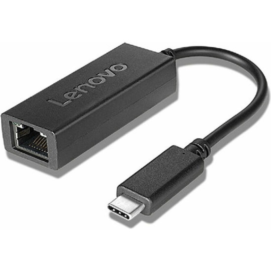Lenovo adapter cable 4X90S91831 - USB-C / Ethernet - 20 cm