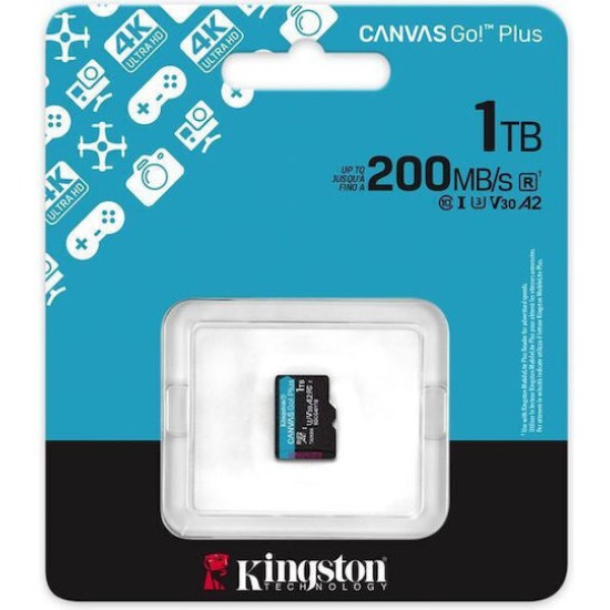 Kingston Flash-Card Canvas Go! Plus - microSDXC UHS-I - 1 TB
