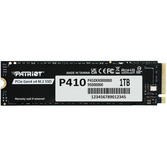 Patriot P410 - SSD - 1 TB - PCIe 4.0 x4 (NVMe)