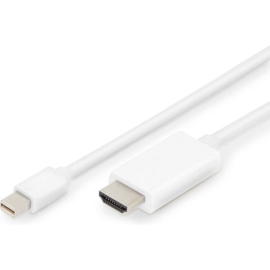 DIGITUS Mini DisplayPort adapter cable - Mini DP male/HDMI Type-A male - 2 m