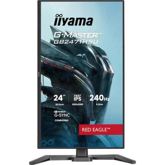 iiyama LED-Display G-MASTER Red Eagle GB2471HSU-B1 - 60.5 cm (24