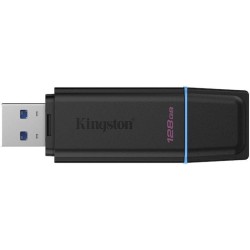 Kingston USB flash drive DataTraveler Exodia - USB 3.2 Gen 1 - 128 GB - black/blue
