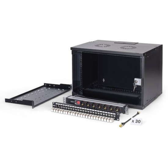 DIGITUS network cabinet Set SoHo Pro Series - 7U