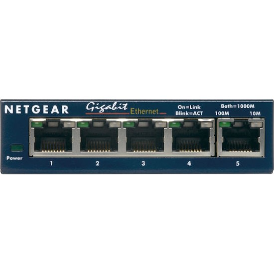 NETGEAR Switch GS105 - 5 Ports - 5x GE (10/100/1000)
