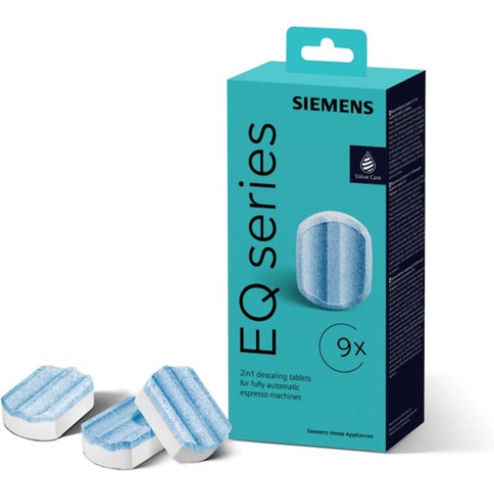 Siemens 2in1 Entkalkungstabletten EQ.series 9-Pack TZ80032A
