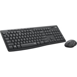 Logitech MK295 Silent Wireless Combo schwarz US Layout