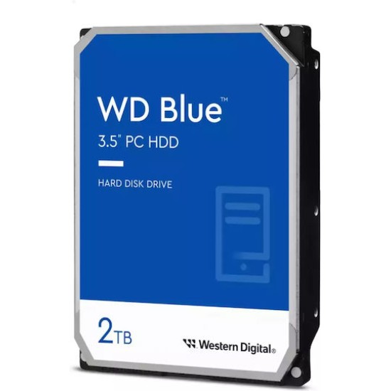 2 TB  HDD 8,9cm (3.5 ) WD-BLUE  WD20EARZ    SATA3 5400 64M