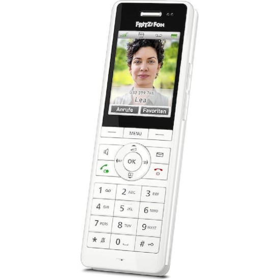 FRITZ!Fon X6 Weiß - DECT-Komforttelefon