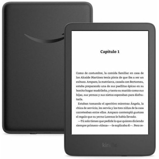 Amazon Kindle 16GB (2024) Wi-Fi E-Reader ohne Werbung, Black