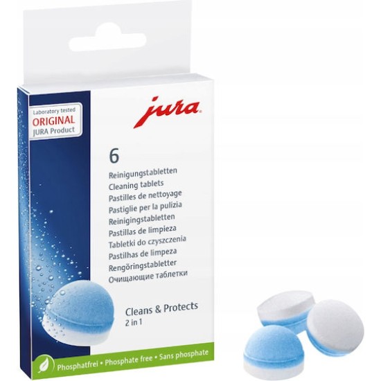 Jura Reinigungstabletten 6-Pack 24225