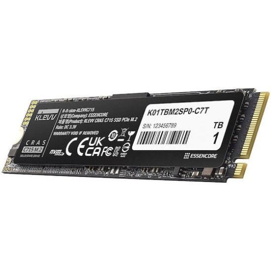 1 TB KLEVV C715 M.2 2280 PCIe Gen3 NVMe