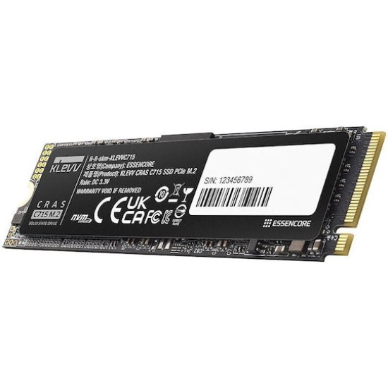 512 GB SSD KLEVV C715 M.2 NVMe Gen3 x4